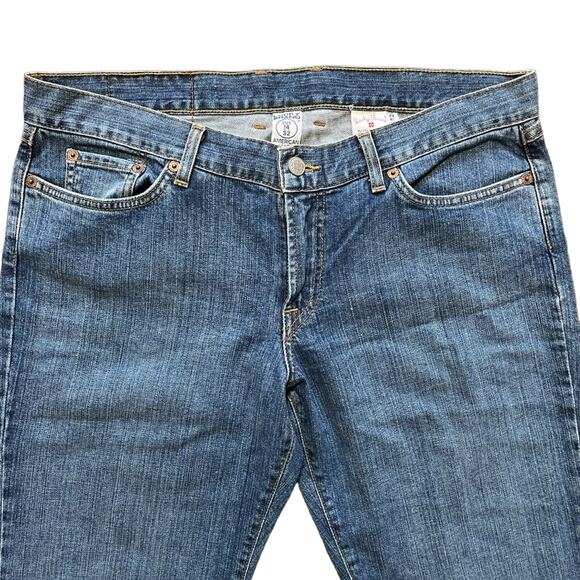 VTG LUCKY BRAND Mid Rise Flare Jeans in Medium Wash SZ 10 - Picture 2 of 11